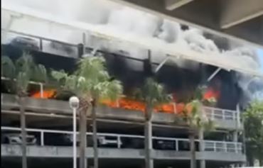 Jacksonville Airport garge Fire - 1.JPG